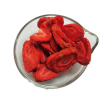 High Quality Frozen Dried Strawberry Flakes Strawberry Slices FD Bulk Package